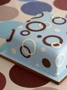 retro-circles-birthday-cake