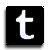 Tumblr icon and link