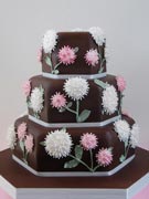 chocolate-garden-wedding-cake