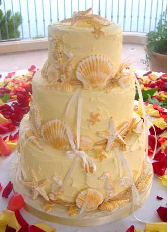 seashell-wedding-cake
