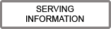 Wedding cake design serving information