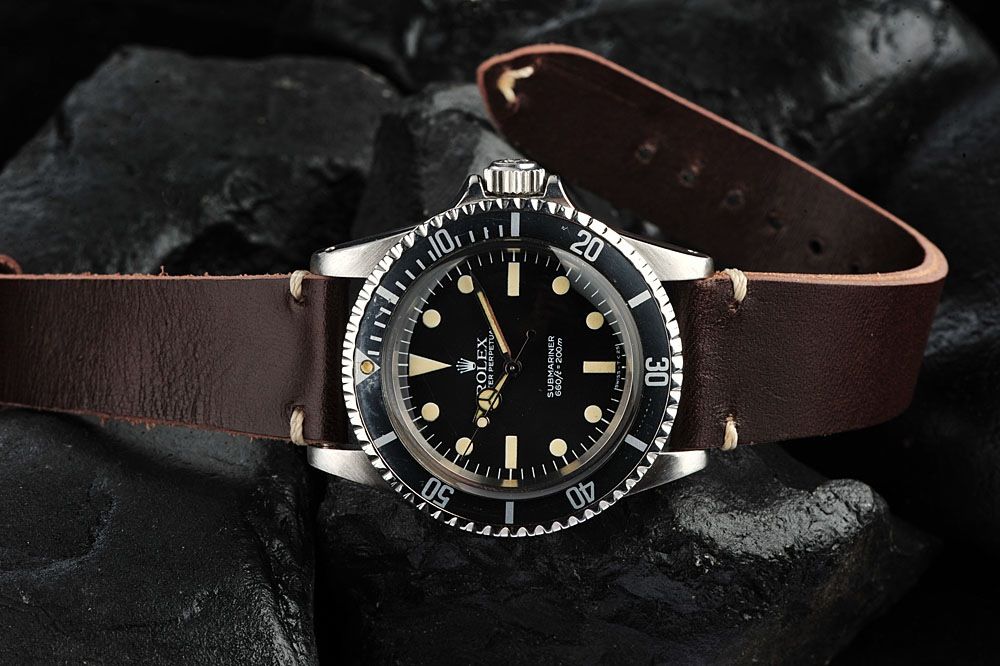 leather strap for rolex submariner