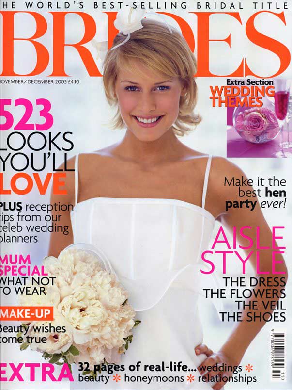 brides magazine - cover-nov-dec-03