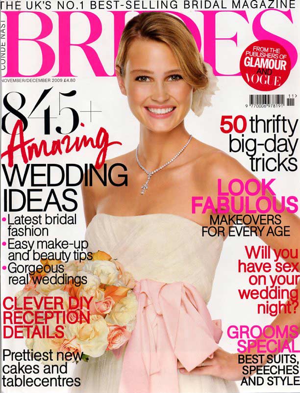 brides magazine - cover-nov-dec-09