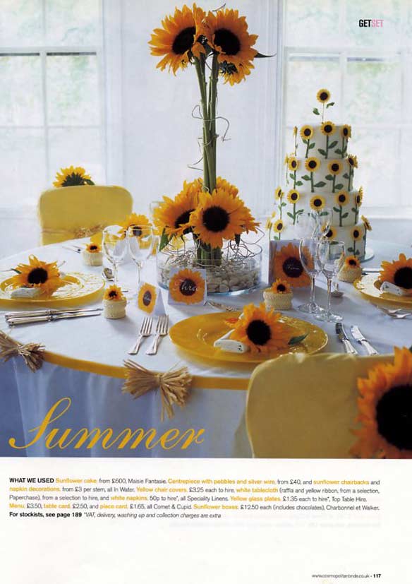 cosmopolitan-bride - sunflower-wedding-cake-feature