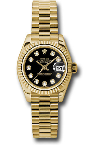 rolex datejust gold