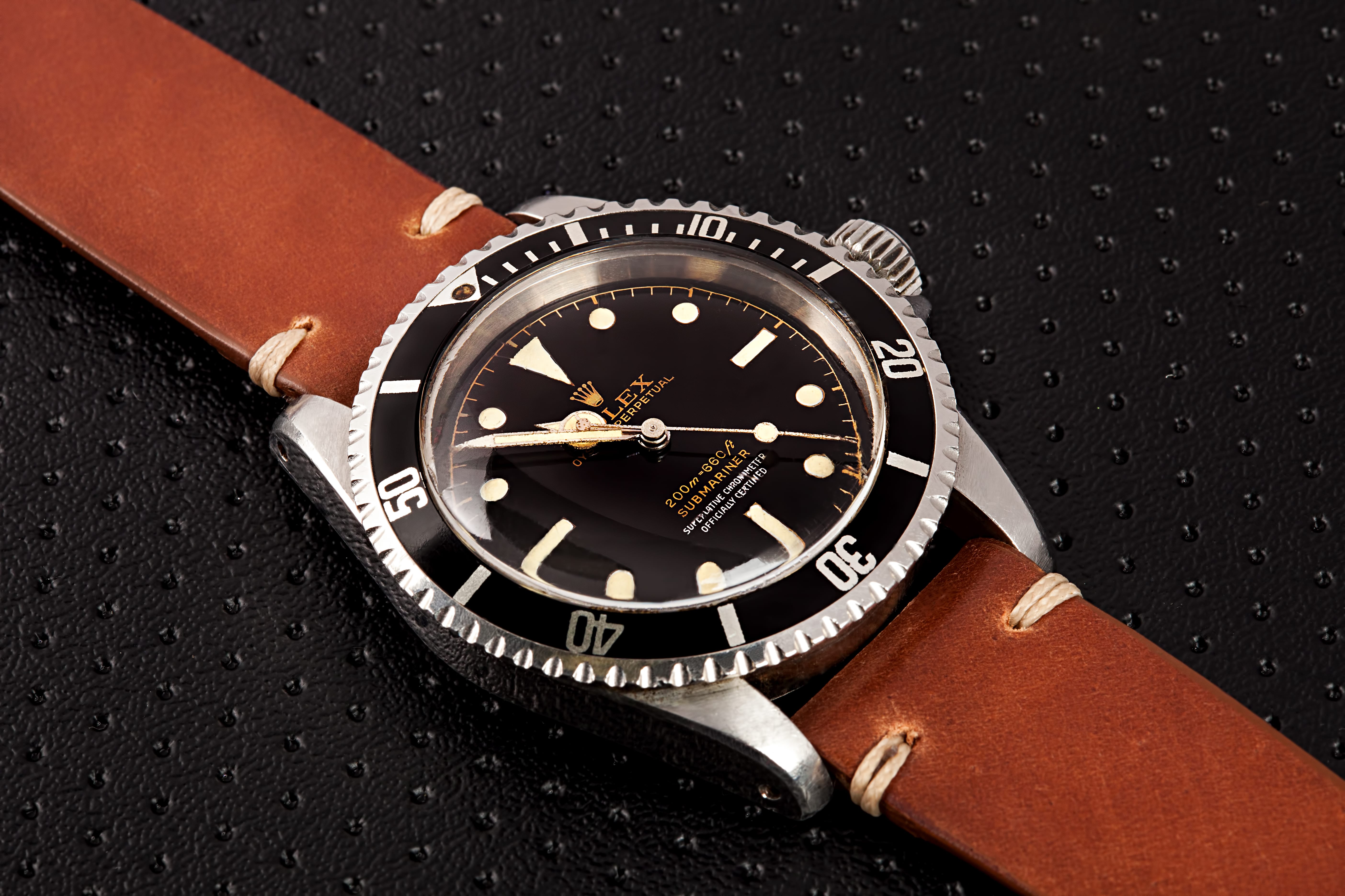 leather strap for rolex submariner