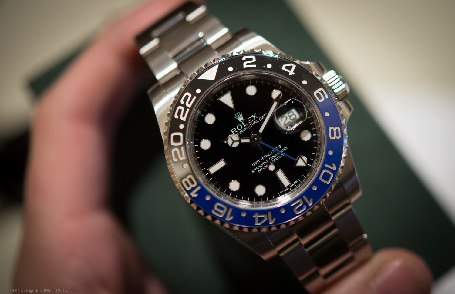 rolex gmt master 2 blue