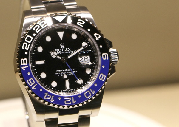 rolex gmt master 2 blue