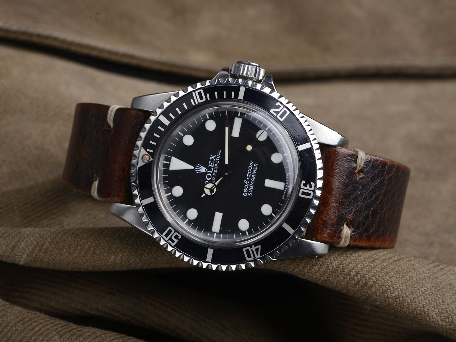 leather strap for rolex submariner